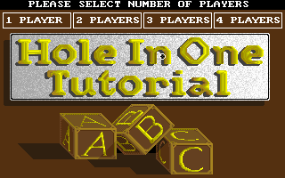 Hole-In-One Miniature Golf screenshot 4 for Amiga